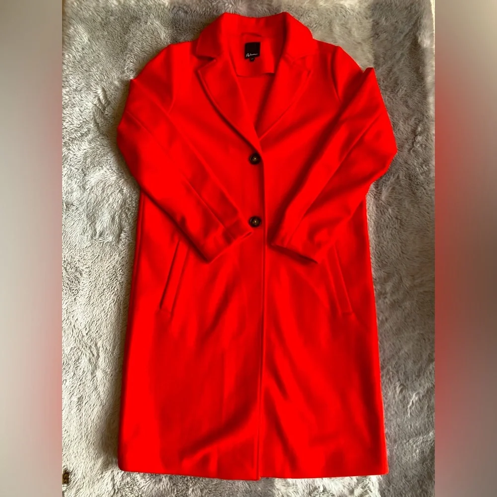 Fire-engine-RED Coat - Picture 2 of 6